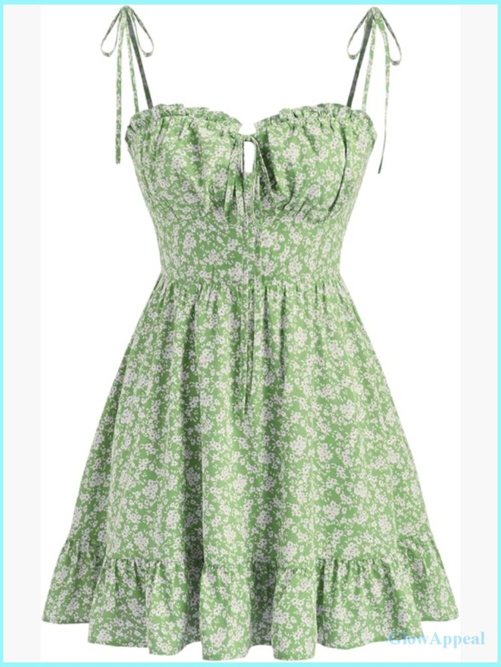 Floral Mini Sundress Square Neck Smocked Back Adjustable Straps Vacation Boho